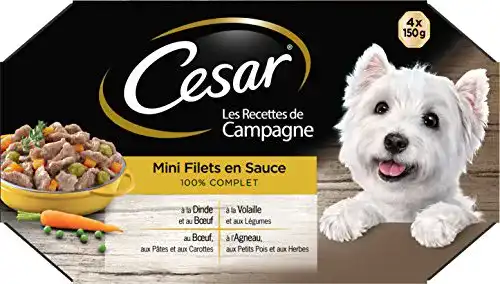 Cesar-Hundefutter Cesar Les Recettes de Campagne Mini, 6 x 4