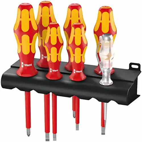 Die beste Spannungsprüfer-Schraubendreher Wera 160 i/7, 7-teilig 2026 Test Bestseller Spannungsprüfer-Schraubendreher Wera 160 i/7, 7-teilig