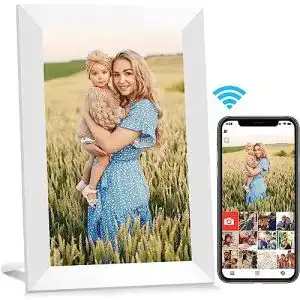 Digitaler Bilderrahmen AEEZO WiFi 9 Zoll IPS Touchscreen