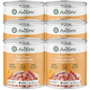 AniForte-Hundefutter AniForte Hundefutter Nass Land Chicken 6x