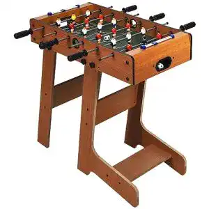 Tischkicker klappbar COSTWAY , Kickertisch inkl. 2 Bällen