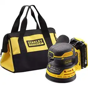 Akku-Exzenterschleifer Stanley FMCW220D1-QW, 18 V, Noir Jaune