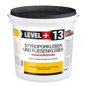 Styroporkleber LEVEL PLUS 20 kg Korkkleber Renoviervlies RM13