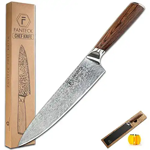Sushi-Messer F FANTECK [8 Zoll] Kochmesser, FANTECK