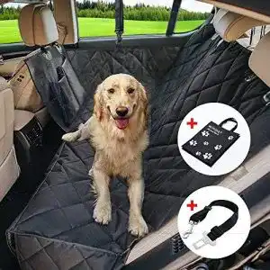 Hundedecke Auto Wimypet Wasserdichte Hunde Autoschondecke mit Seitenschutz