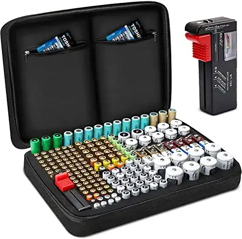 Batterie-Aufbewahrungsbox Keenstone, hält 199 Batterien