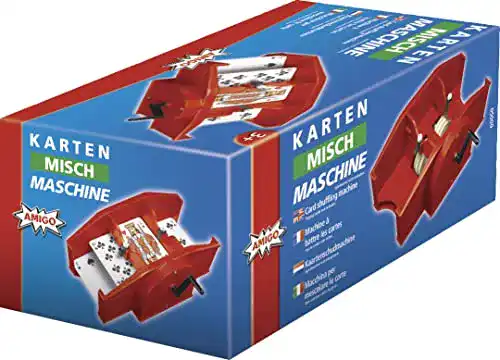 Kartenmischmaschine mit Kurbel AMIGO Spiel, Freizeit Amigo 5000