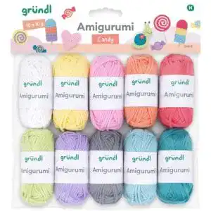 Baumwollgarn Gründl Amigurumi-Set II Pastellfarben