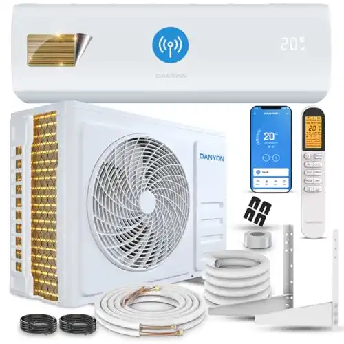 Split-Klimaanlage DANYON Premium Set – für 55 qm, 12000 BTU