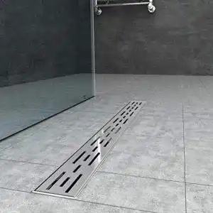 Duschrinne AICA 60cm Ablaufrinne Bodenablauf Siphon