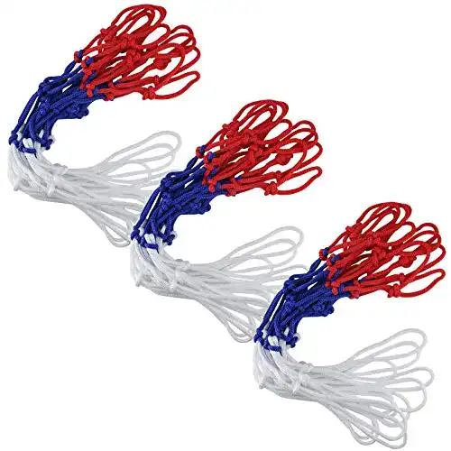 Basketballnetz Yibang, 3er-Pack professionelles Netz, Universal