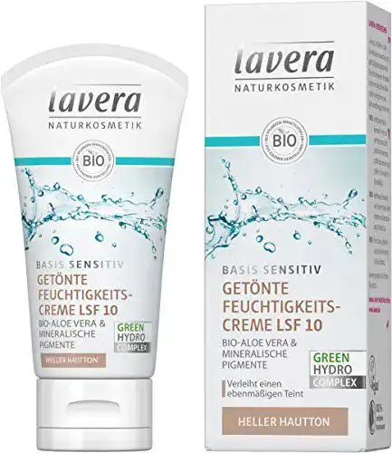 Getönte Tagescreme lavera basis sensitiv Getönte Feuchtigkeitscreme