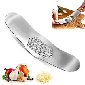 Knoblauchwippe WELLXUNK ® Edelstahl, Multifunktion Rostfrei