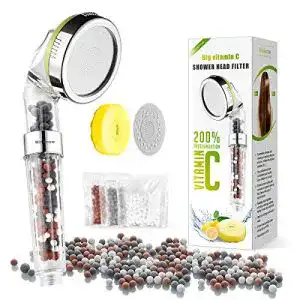 Duschkopf mit Kalkfilter WinArrow, Ionenfilter mit Vitamin C