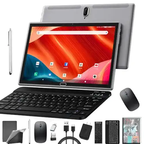 Tablet bis 300 Euro ZONKO Tablet 10 Zoll 4G LTE, 2 SIM Slot