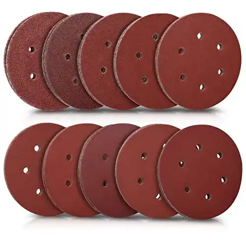 Schleifpapier Exzenterschleifer Navaris 100x, 150mm Klett Set