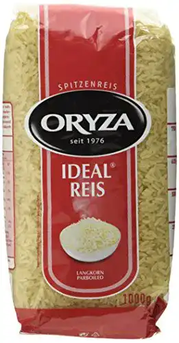 Parboiled-Reis Oryza Ideal-Reis Lose, 1000 g Packung