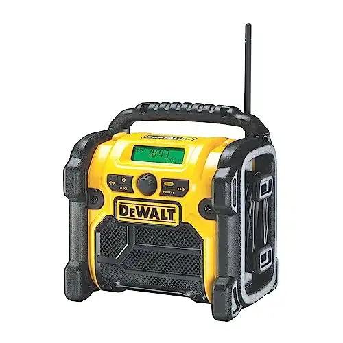 Baustellenradio DEWALT Akku- und Netz-Radio