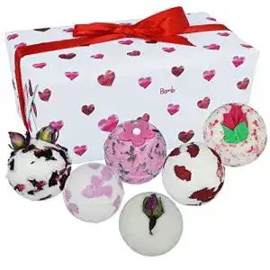 Badebomben Bomb Cosmetics Little Box of Love Ballotin, 6 Stück