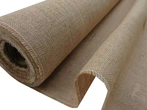 Jutestoff Confección Saymi Meterware aus Sackleinen, naturfarben