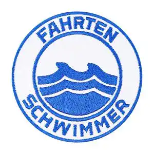Schwimmabzeichen Patch Fahrten Schwimmer Wasserrettung