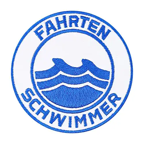 Schwimmabzeichen Patch Fahrten Schwimmer Wasserrettung