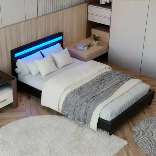 Futonbett 120 x 200 ArtLife Polsterbett Verona mit Lattenrost