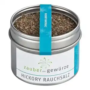 Rauchsalz Zauber der Gewürze Hickory – geräuchertes Salz, 75 g