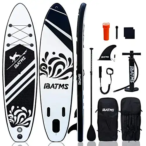 SUP-Allrounder IBATMS Aufblasbares Sup Board 10’6″ x 32″ x6″