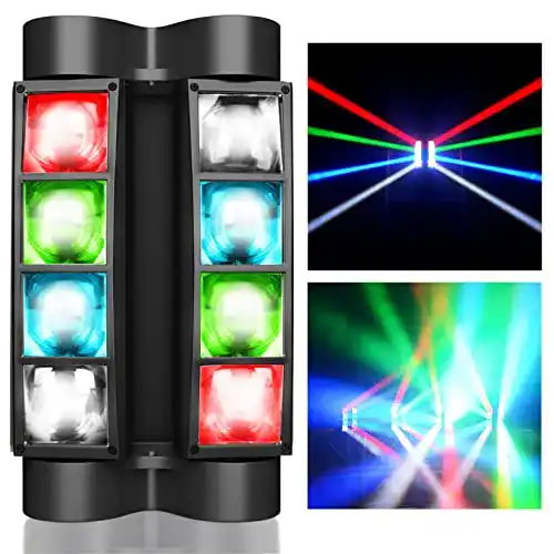 Moving Head BETOPPER Disco Licht DJ Lichter Mini 8x8W LED