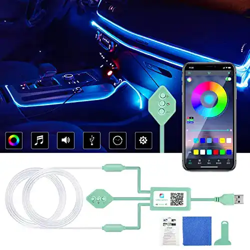 Ambientebeleuchtung Auto Boadw LED 5050 RGB