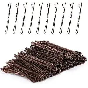 Haarnadeln Laicky , 200Count Braun mit Box für Frauen Dame Mädchen