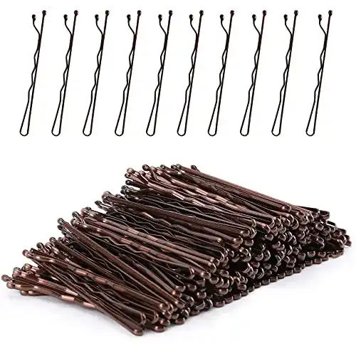 Haarnadeln Laicky , 200Count Braun mit Box für Frauen Dame Mädchen