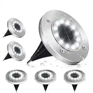 Solar-Bodenleuchten SOLMORE Solar Bodenleuchte 12 LEDs