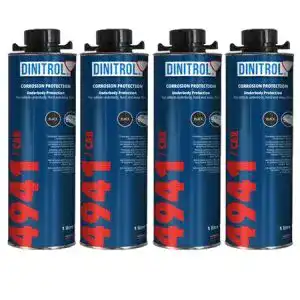 Unterbodenwachs REJEL Dinitrol 4941 4 x 1 Liter Dosen