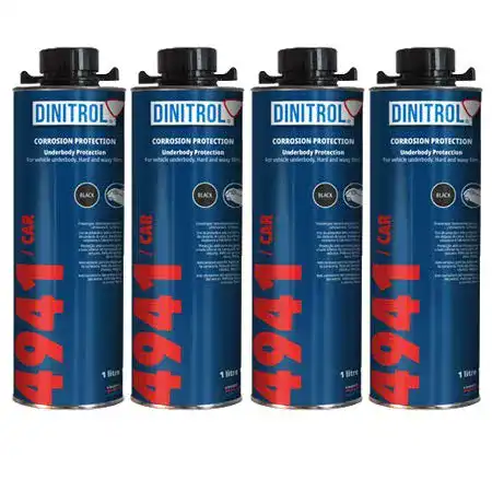 Unterbodenwachs REJEL Dinitrol 4941 4 x 1 Liter Dosen