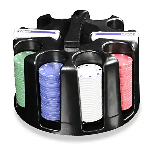 Jetons Nexos Pokerset mit 200 farbigen Pokerchips Kunststoff