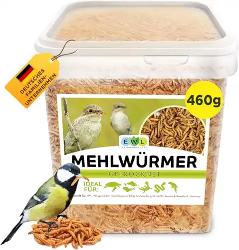 Futterinsekten EWL Naturprodukte Mehlwürmer getrocknet