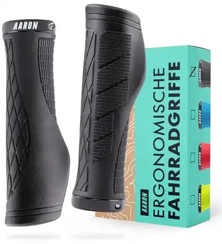 MTB-Griffe AARON Fit mit dämpfender Auflagefläche