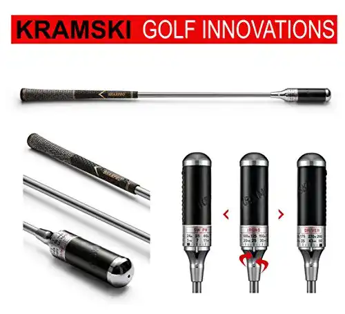 Golf-Schwungtrainer Kramski & Killagolf KRAMSKI Schwungtrainer One – Impact Swing Trainer + 1 x Killagolf©-Tees