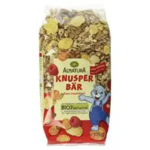 Knusper-Müsli Alnatura Bio Knusper-Bär, 6 x 375 g