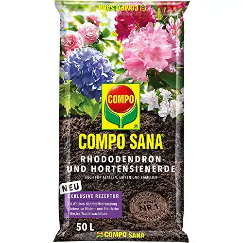 Rhododendronerde Compo SANA Rhododendron- 50 Liter, Braun