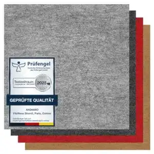 Teppichfliesen andiamo – selbstklebend, robust & pflegeleicht Set