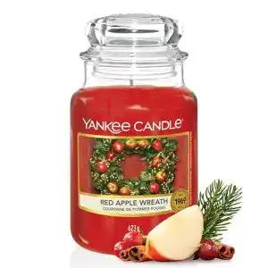 Yankee Candle Yankee Candle Duftkerze im Glas Red Apple Wreath