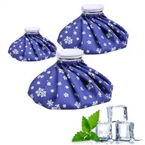 Kühlbeutel BelleStyle Eisbeutel, Packung mit 3 [15cm, 23cm, 28cm]