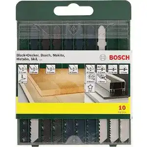 Stichsägeblatt Bosch Home and Garden Bosch 2607019461 10-teilig