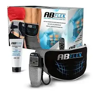 Bauchmuskelgürtel ABFLEX Toning Belt für schlank getönte