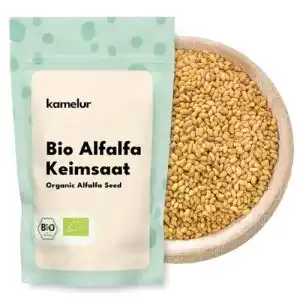 Alfalfasprossen Kamelur 1kg BIO Alfalfa Sprossen Samen