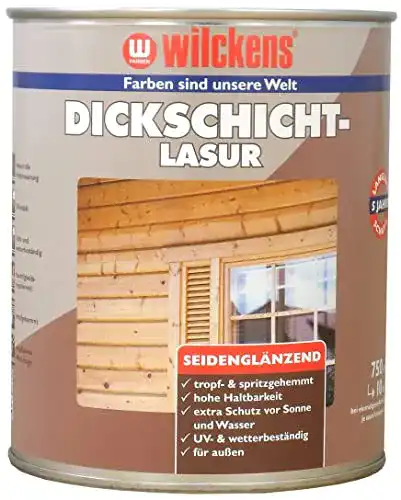 Dickschichtlasur Wilckens Farblos 750 ml