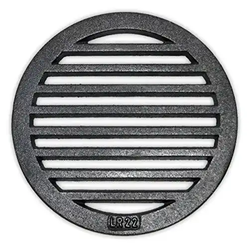 Kaminrost LR Rundrost Ø 22 cm Gussrost Ofenrost Ascherost